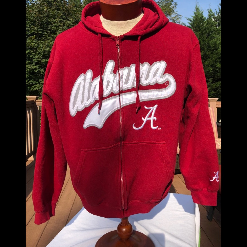 E-Five Premium Collegiate Alabama Zip Hoodie